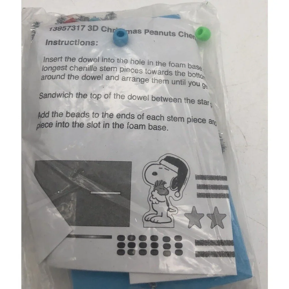 Peanuts Snoopy Kids Christmas Gift Craft Goody Party Bag Grandparents